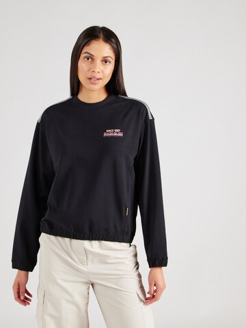 Sweat-shirt 'KEITH' NAPAPIJRI en noir : devant