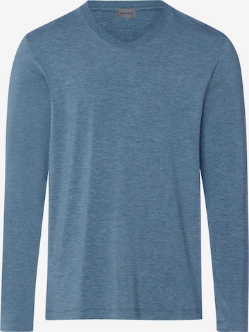 T-Shirt 'Casuals' Hanro en bleu : devant