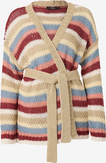 Weekend Max Mara Neuletakki 'BONITO' värissä beige / kirsikanpunainen / vaaleanpunainen / valkoinen, Tuotenäkymä