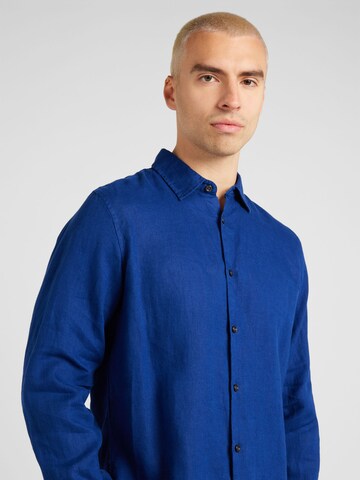 GAP Regular fit Button Up Shirt in Blue