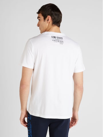 T-Shirt CAMP DAVID en blanc