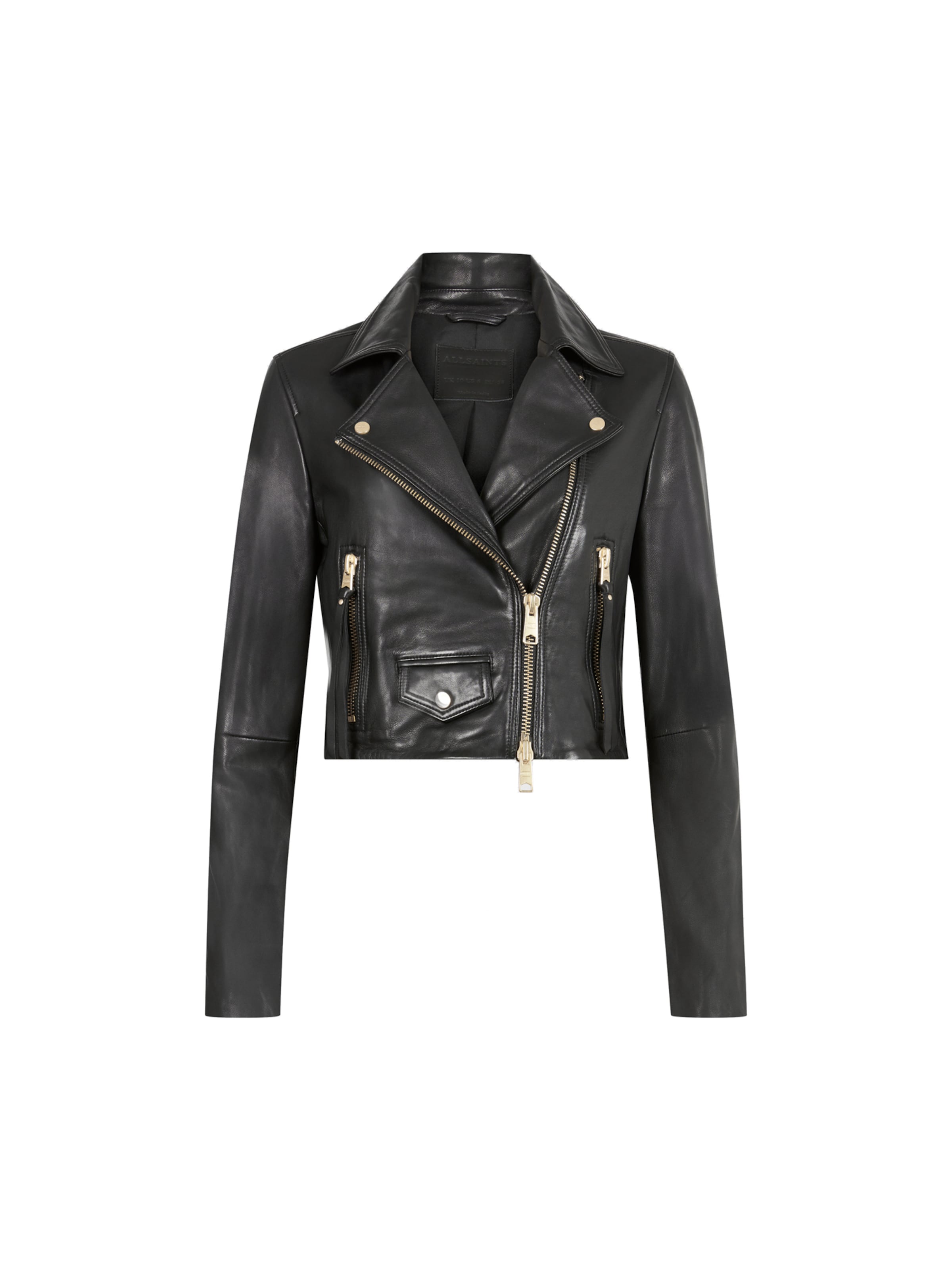 AllSaints Přechodná bunda 'ELORA' – černá: přední strana