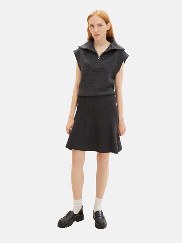 Jupe TOM TAILOR DENIM en gris