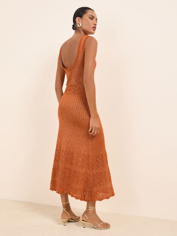 Robes en maille Bhoem en marron
