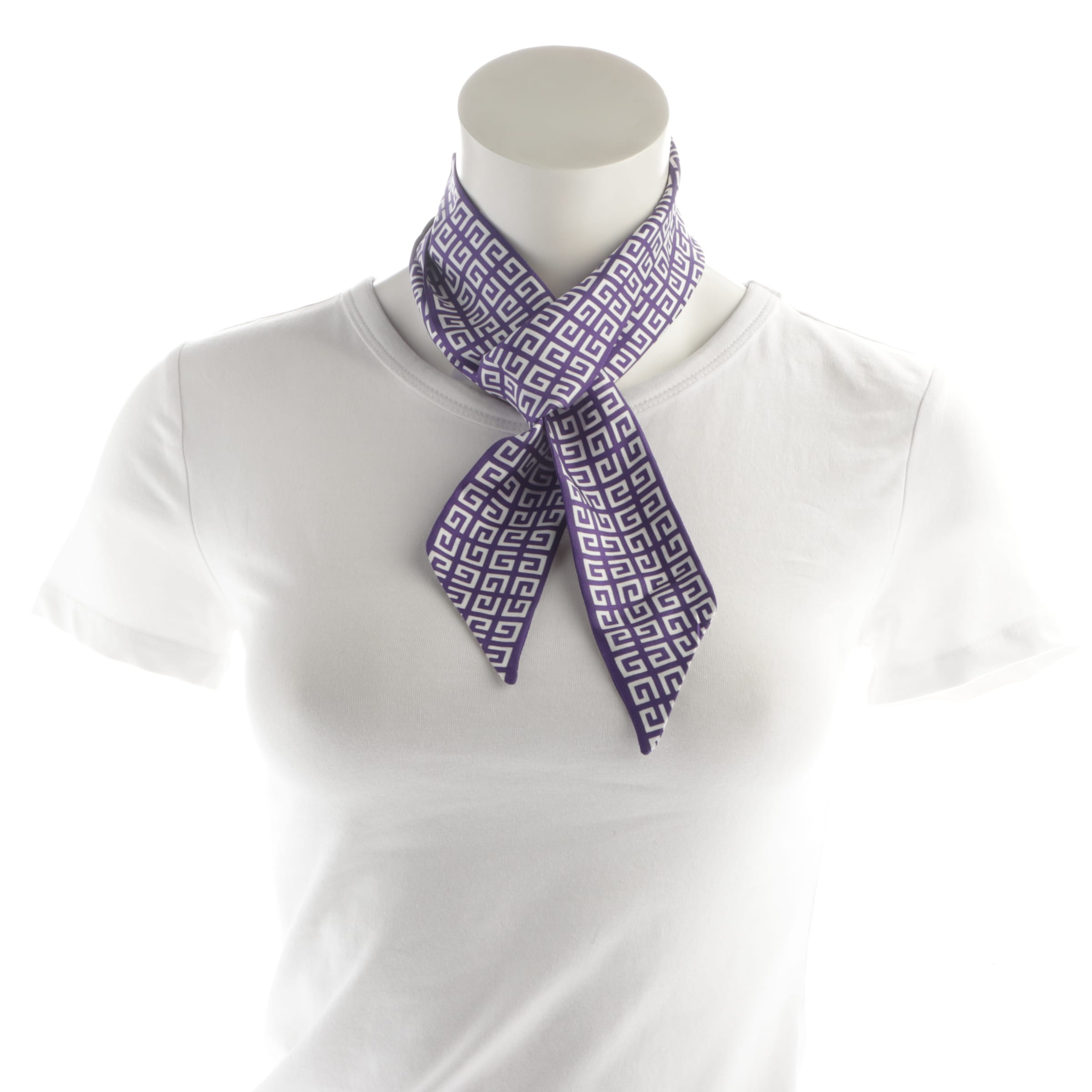 Givenchy Scarf & Wrap in One size in Blue: front