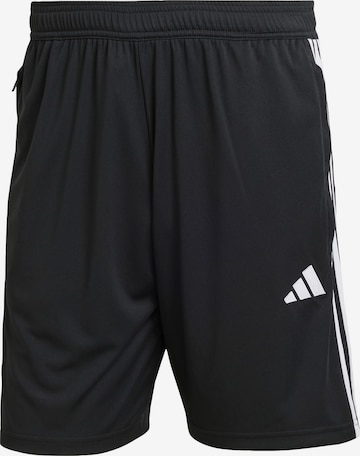 ADIDAS PERFORMANCE - Pantalón deportivo 'Tiro 25 Essentials' en negro: frente