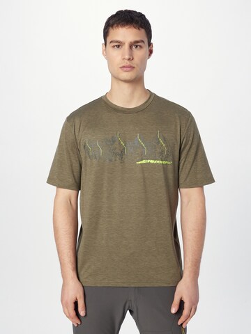 KILLTEC Функционална тениска в зелено: отпред