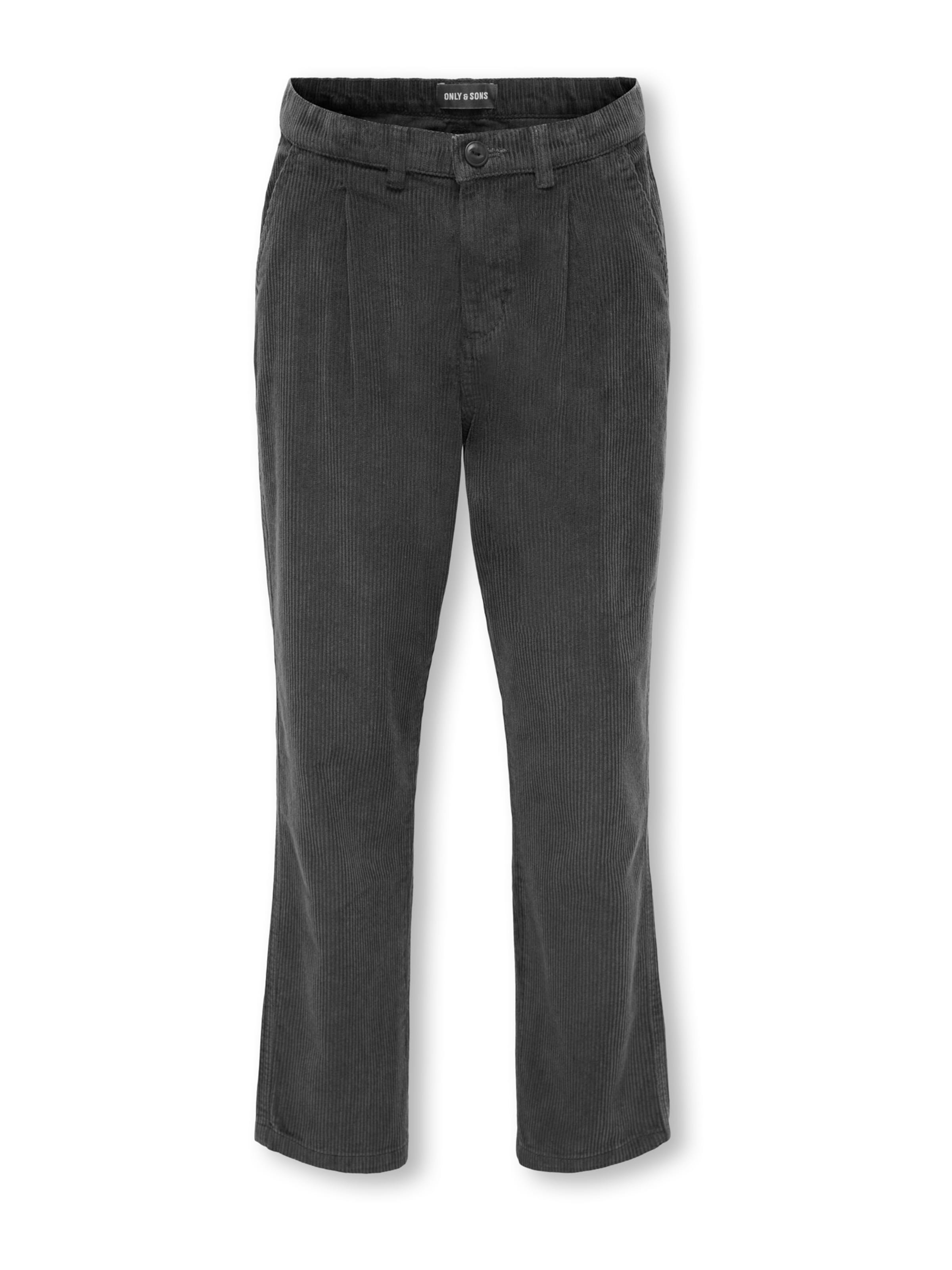 Only & Sons Junior Loosefit Byxa 'OSJTOBY' i grå: framsida