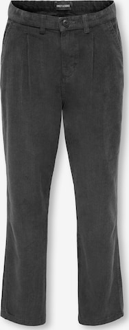Only & Sons Junior Loose fit Trousers 'OSJTOBY' in Grey: front