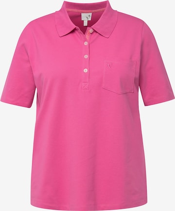 Ulla Popken Shirt in Roze: voorkant