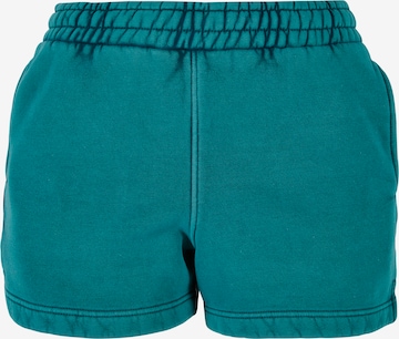 Urban Classics Regular Pants in Green: front