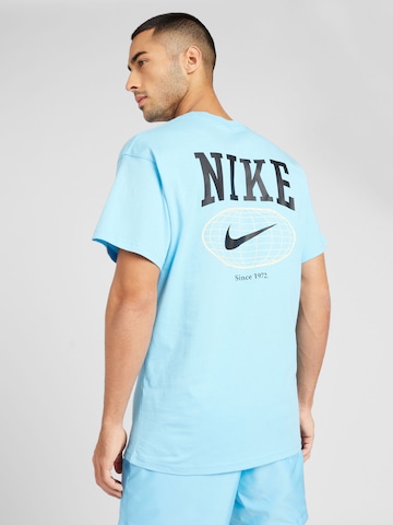 Nike Sportswear Majica | modra barva