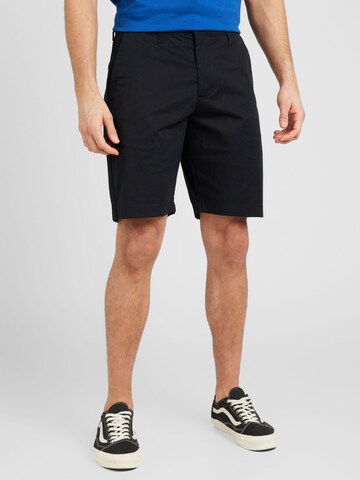 regular Pantaloni chino di HOLLISTER in nero: frontale