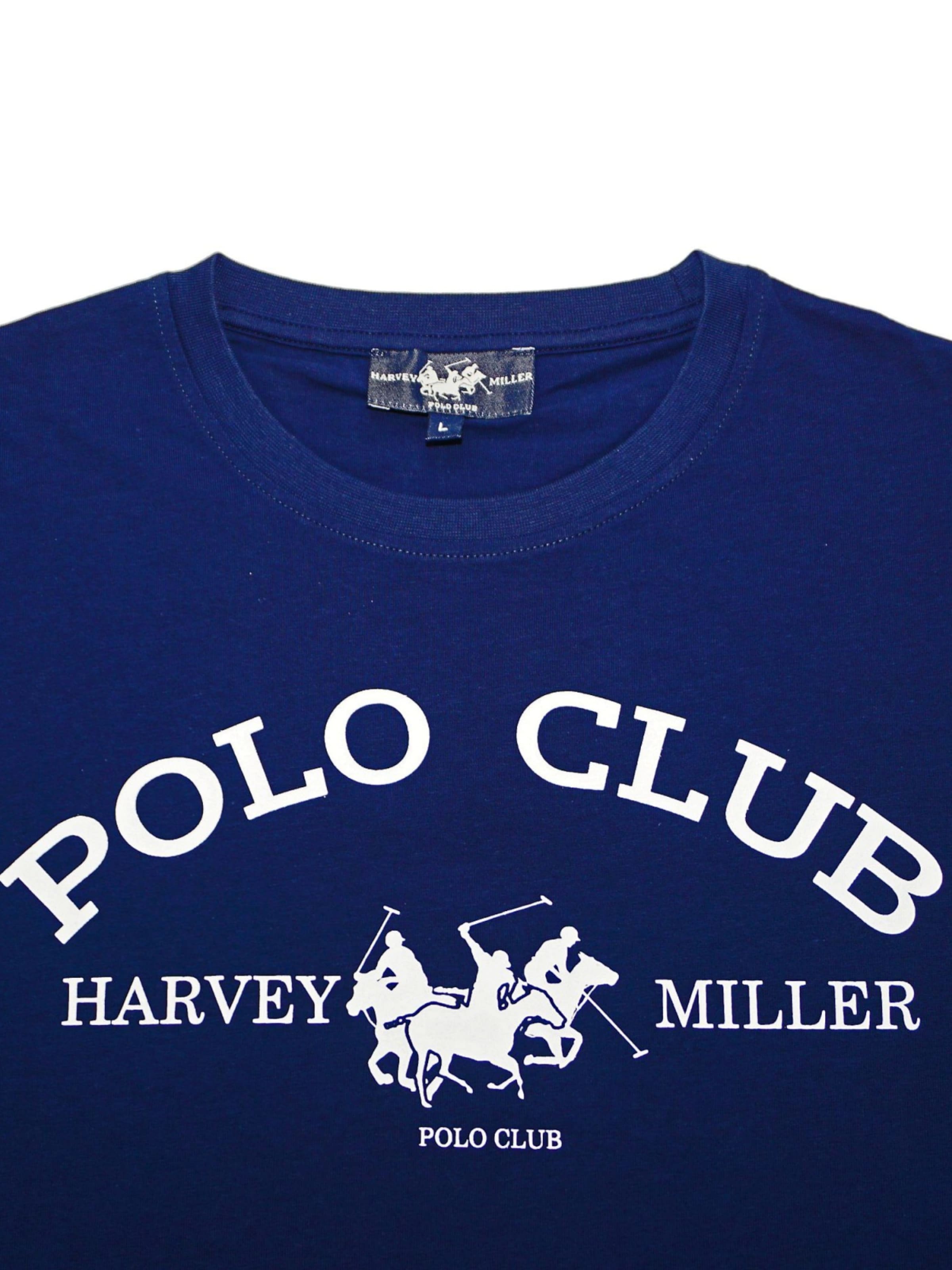 HARVEY MILLER Тениска 'Club' в синьо