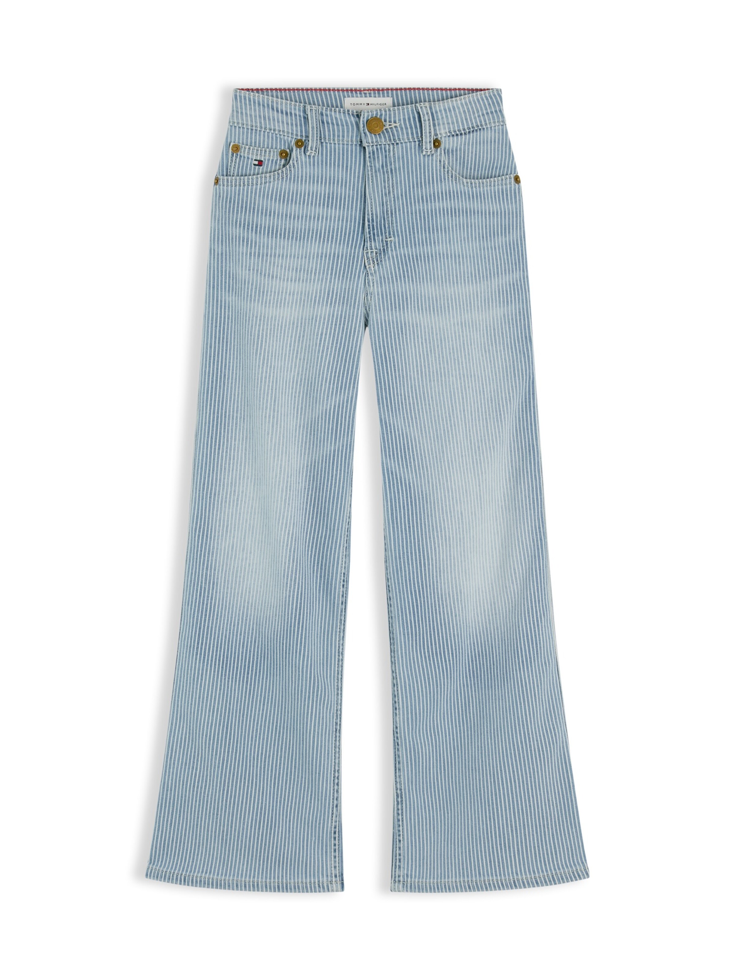 Wide leg Jeans 'MABEL' de la TOMMY HILFIGER pe albastru: față