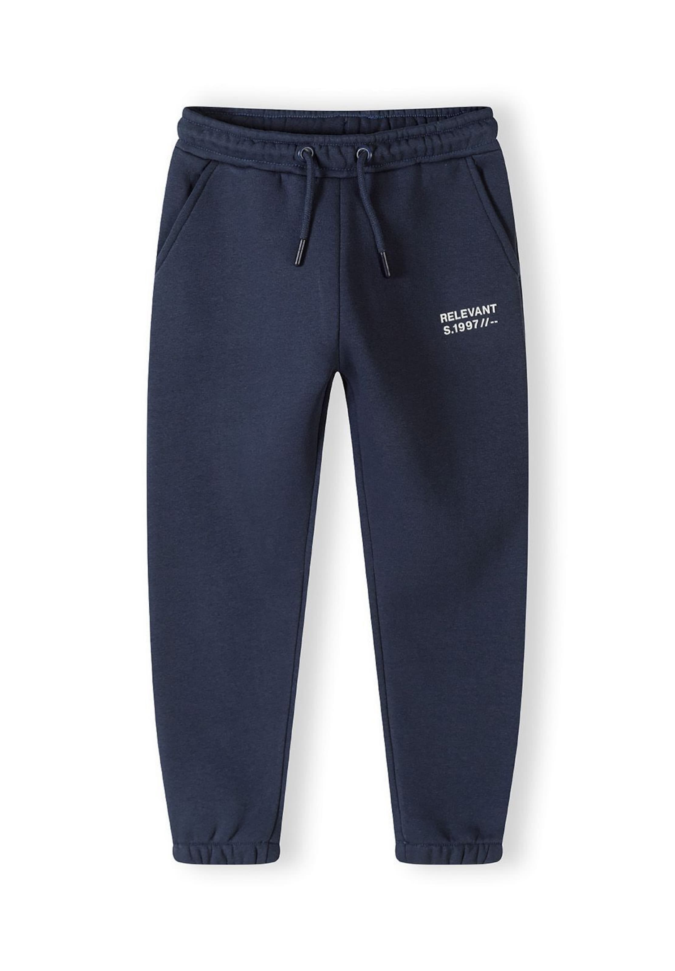 MINOTI Tapered Bukser i blå: forside