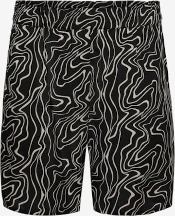 juoda Vero Moda Curve Laisvas Kelnės 'VMCEASY JOY': priekis