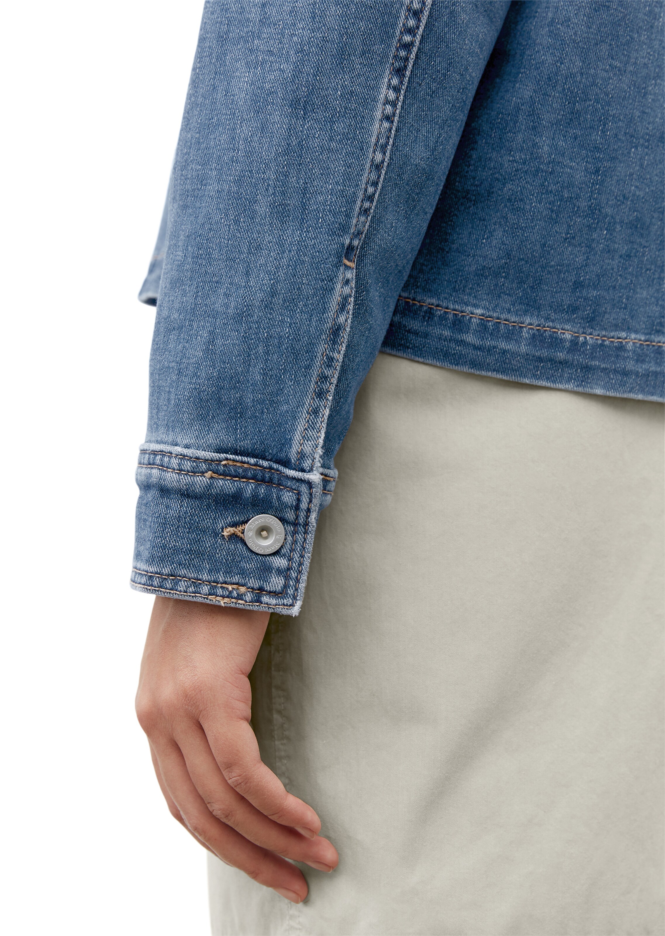 Frauen Große Größen Marc O'Polo Bluse in Blau - NB77025 Frauen Große Größen Marc O'Polo Bluse in Blau - NB77025