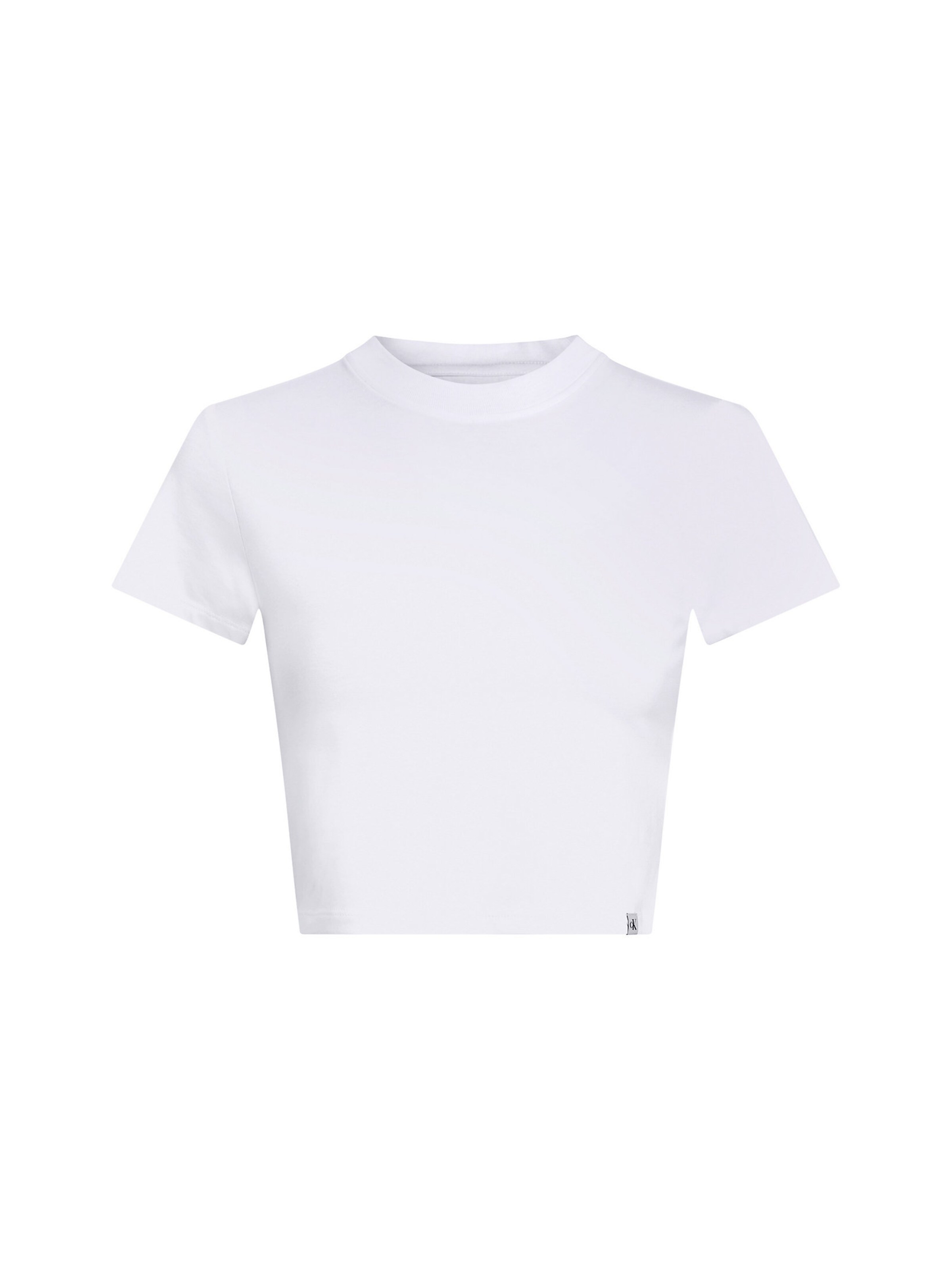 T-shirt Calvin Klein Jeans en blanc : devant