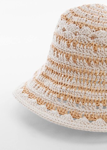 MANGO Hat 'Andros' in Beige