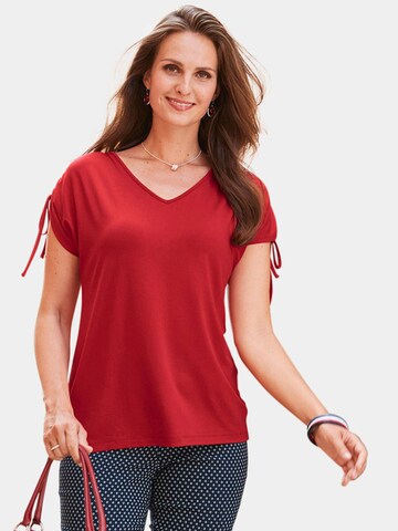 Goldner Shirt in Rood: voorkant