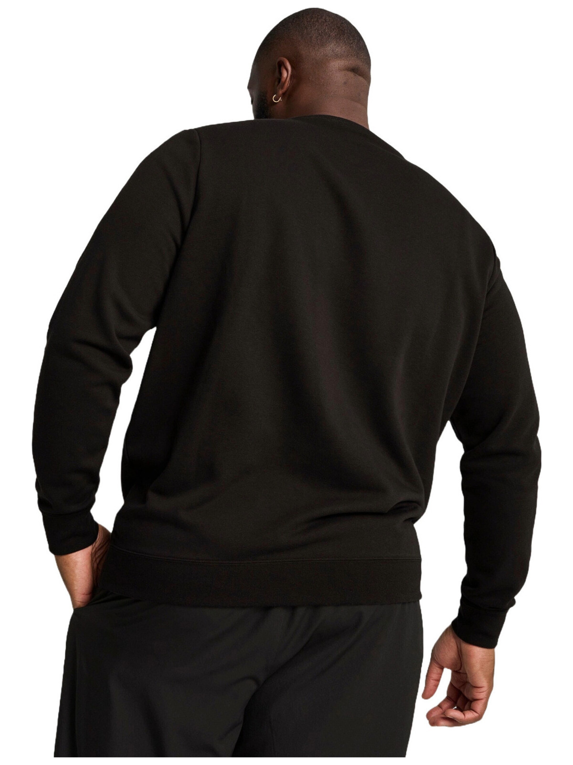 PUMA Shirt 'Puma Ess Crew Tr'‌‌‌‌‌‌‌‌ in Schwarz