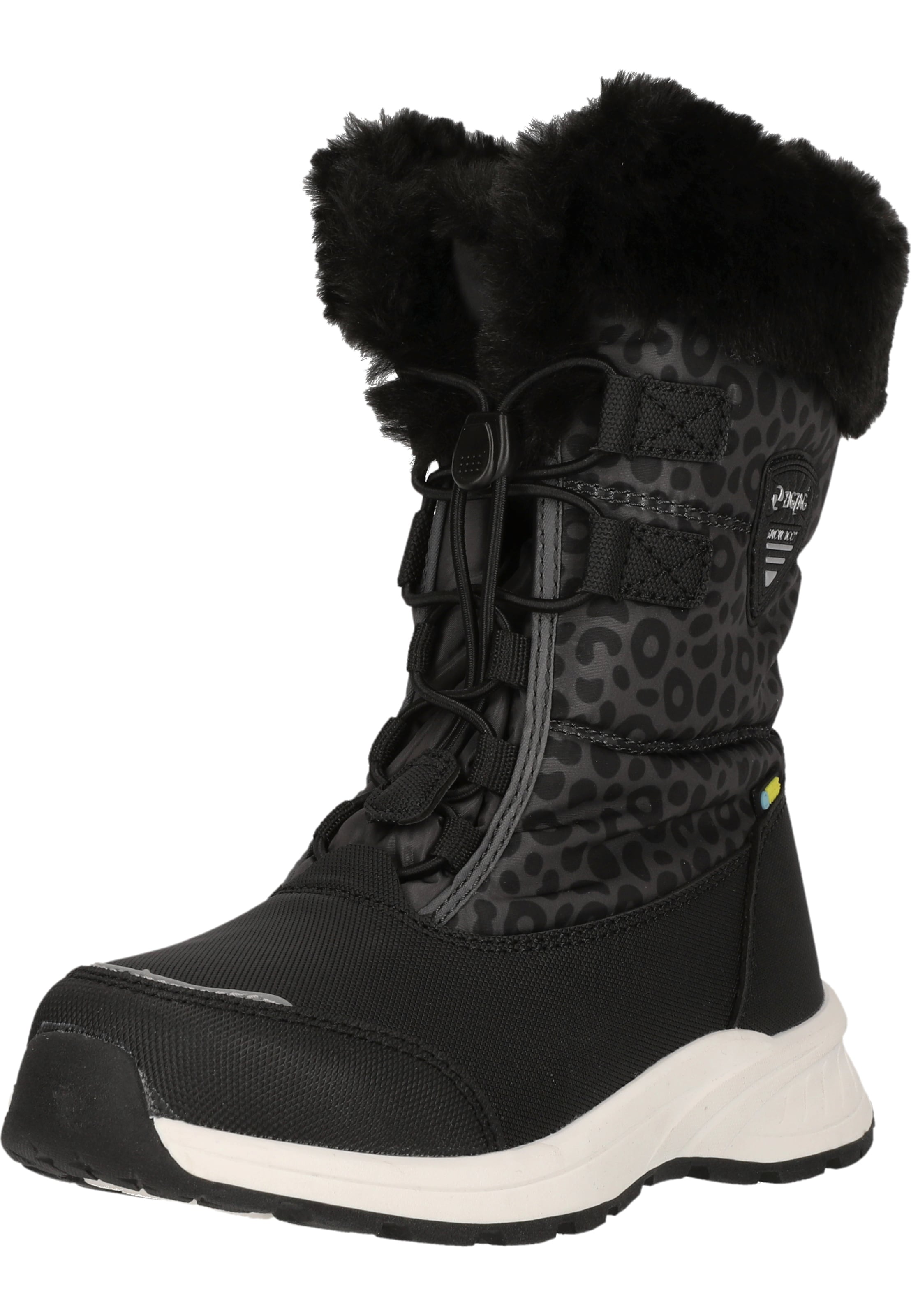 ZigZag Snow boots 'Wesend' in Black: front