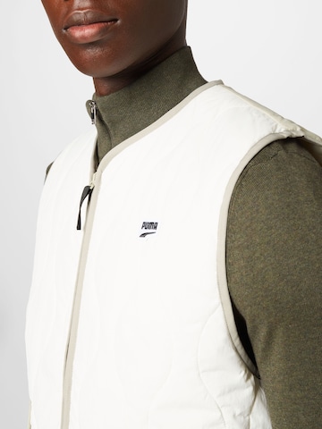 Gilet 'Downtowm' PUMA en blanc