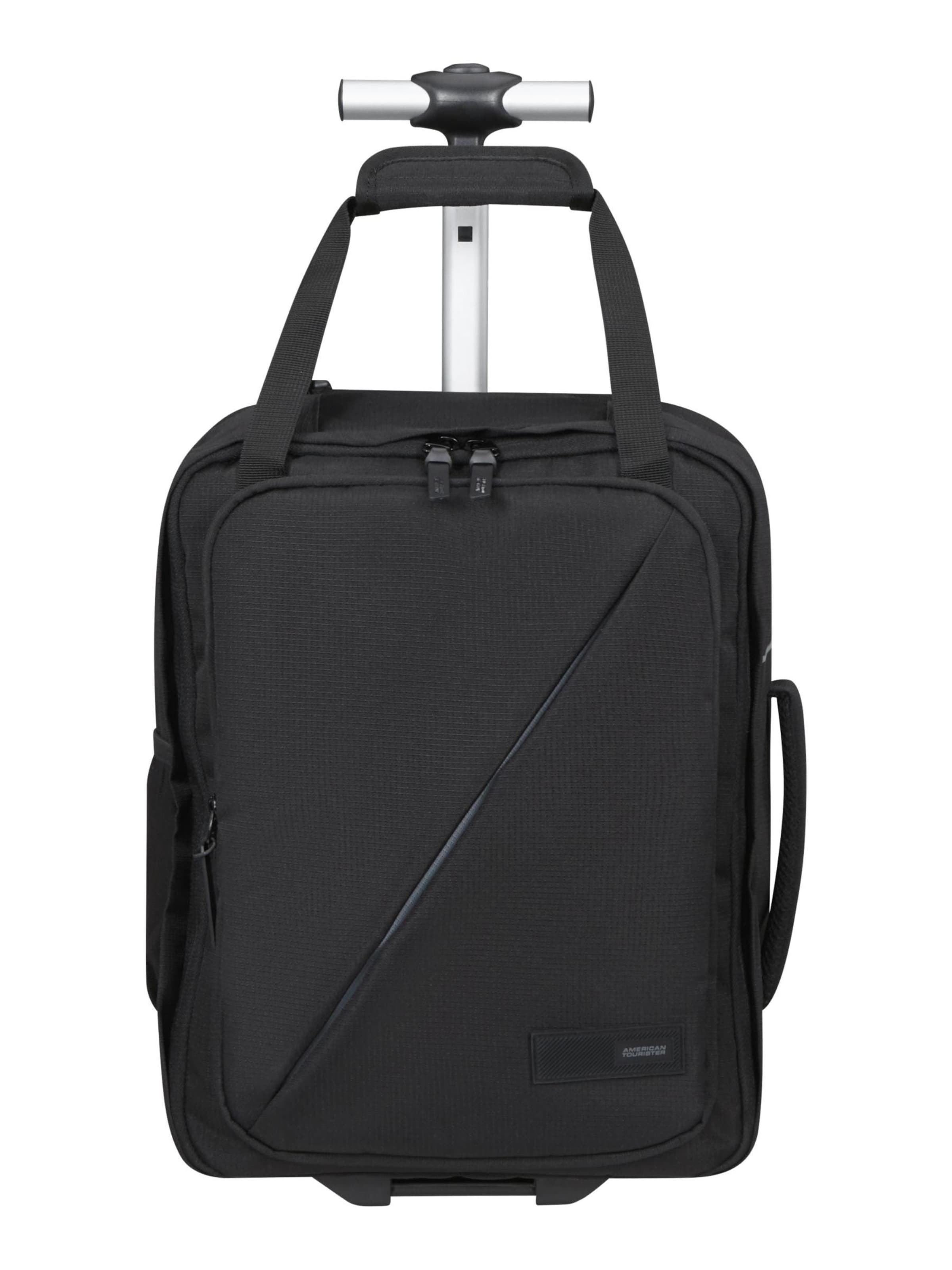 Trolley 'AMERICAN TOURISTER TAKE2CABIN BACKPACK Valigie e Trolley' di American Tourister in nero: frontale