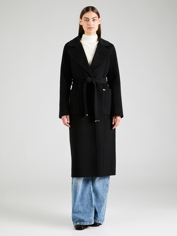 MICHAEL Michael Kors Between-Seasons Coat in Black: front