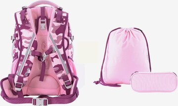 2be Schulrucksack-Set 'Pink' in Pink