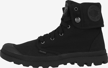 Palladium Boots in Zwart: voorkant