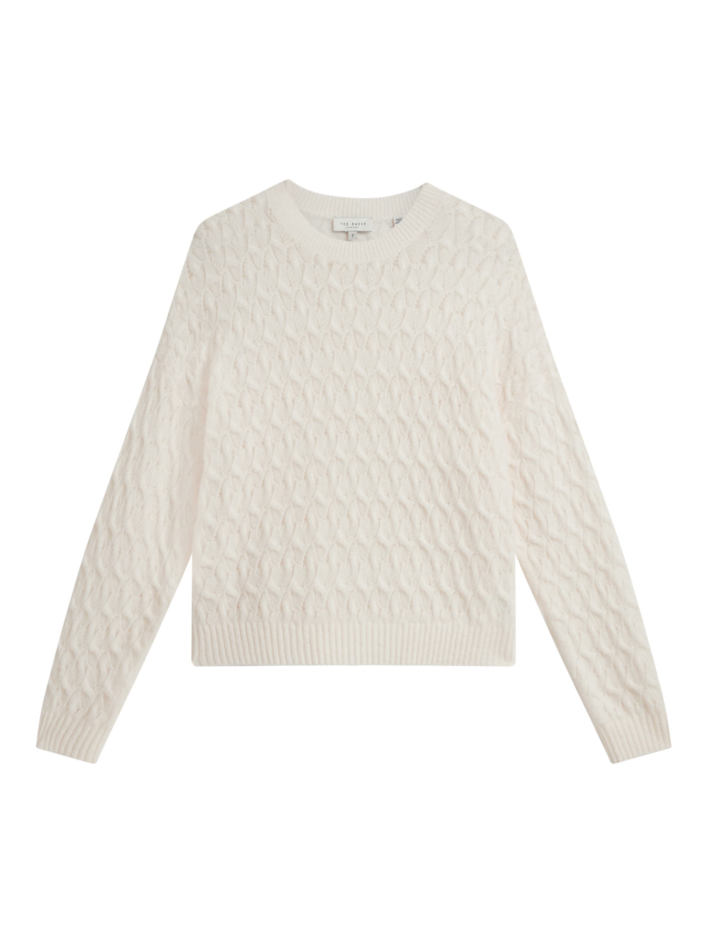 Ted Baker Sweater 'JOCIEYY' in Beige: front
