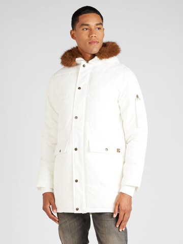 Gianni Kavanagh Winter Jacket 'WHITE ID' in White: front