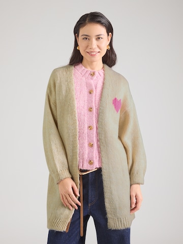 Hailys - Casaco de malha 'So44uri' em bege