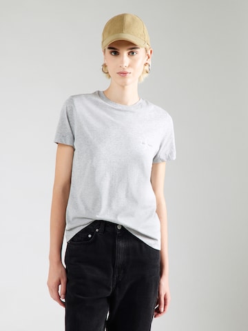 Calvin Klein Jeans - Camisa em cinzento: frente