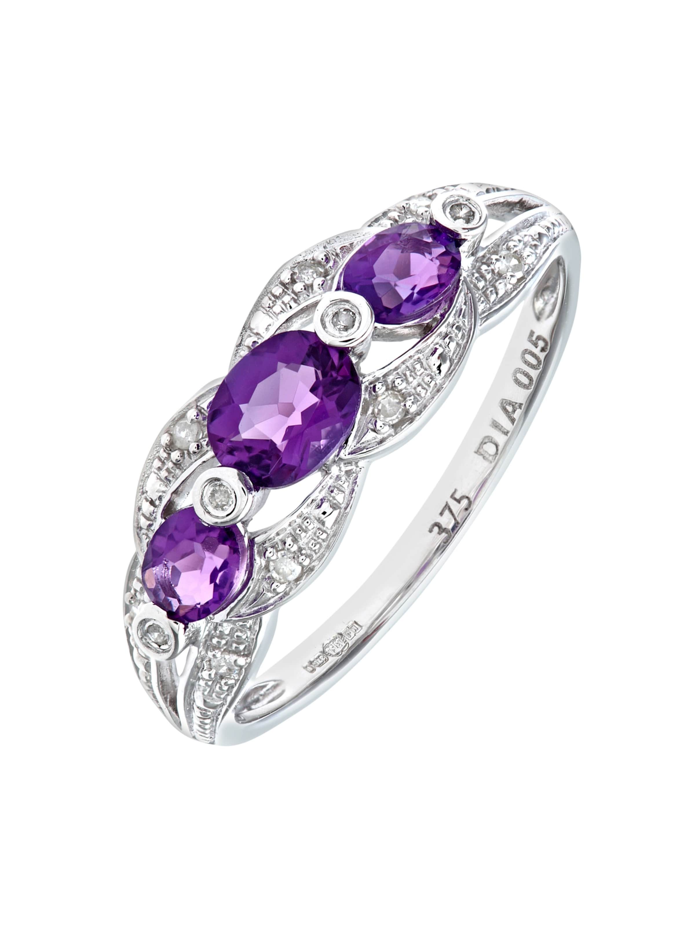 DIAMANT LETERNEL Ring in Silver: front