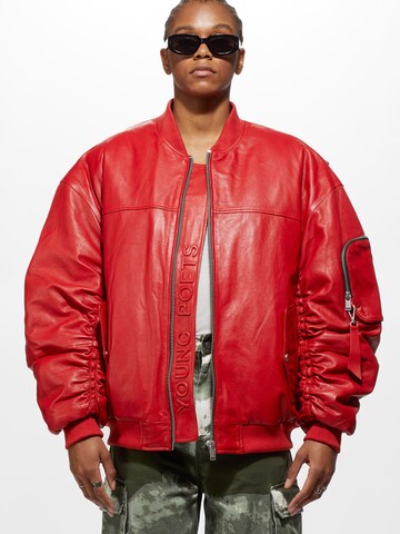 Young Poets Between-Season Jacket 'Ada' in Red: front