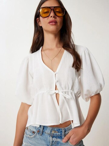 Happiness İstanbul - Blusa em branco