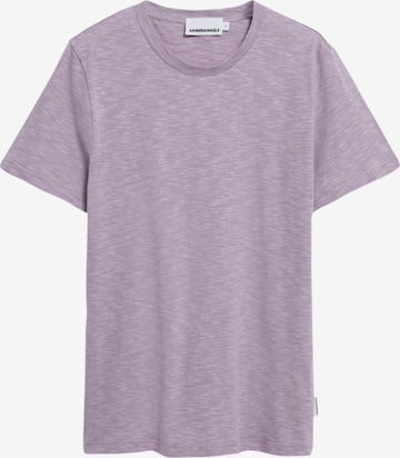 ARMEDANGELS T-Shirt JAAMES STRUCTURE in Lila: Vorderseite
