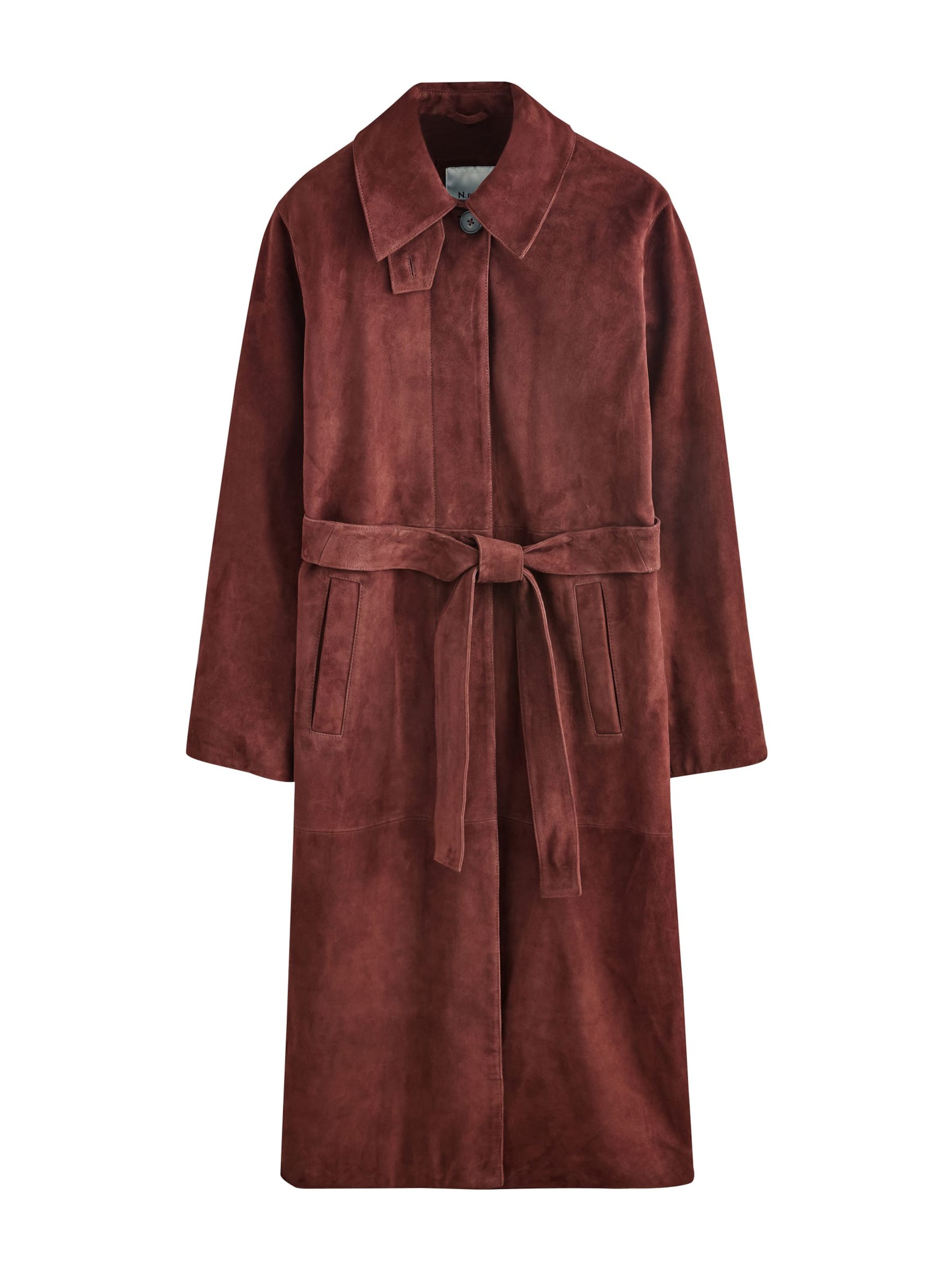 Cappotto di mezza stagione in XS Next di colore castano, Visualizzazione prodotti
