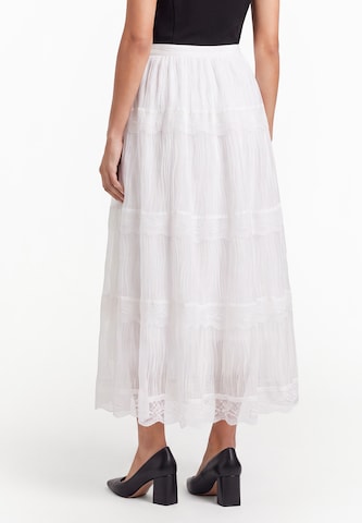usha BLACK LABEL Skirt in White