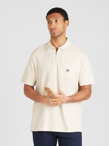 Tommy Jeans Shirt in Beige: voorkant