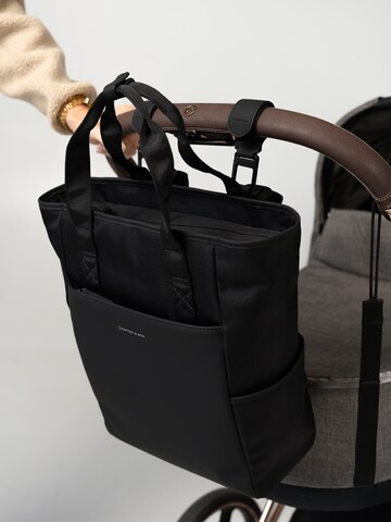 Kapten & Son Rucksack 'Lindby Diaper'‌‌ in Schwarz
