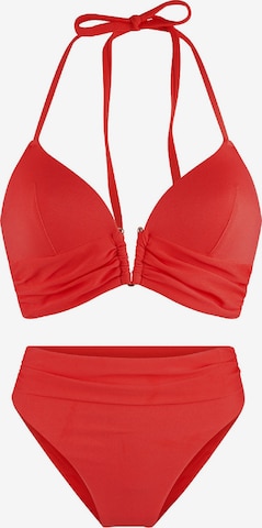 Bikini LingaDore en rouge : devant