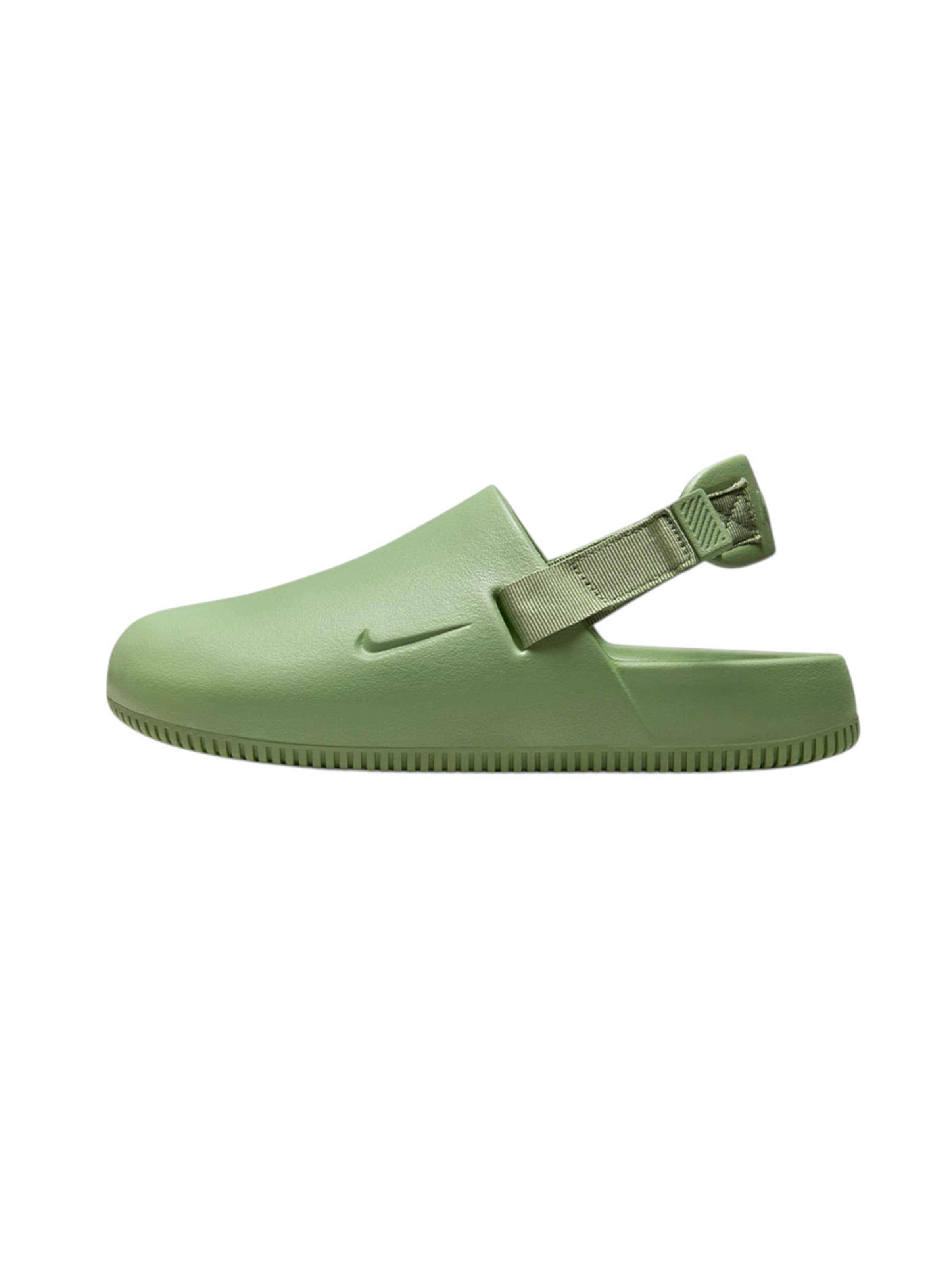 Nike Sportswear Pantolette 'Calm' in Grün: Vorderseite