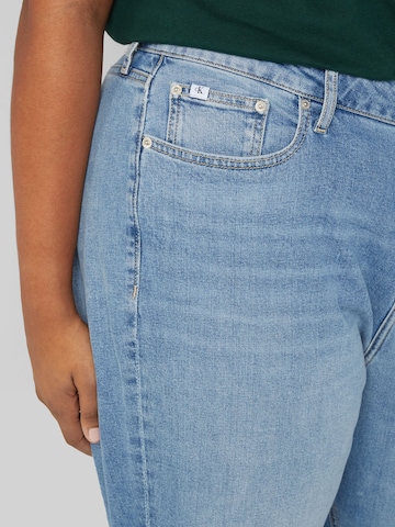 Calvin Klein Jeans Plus Слим Джинсы в Синий