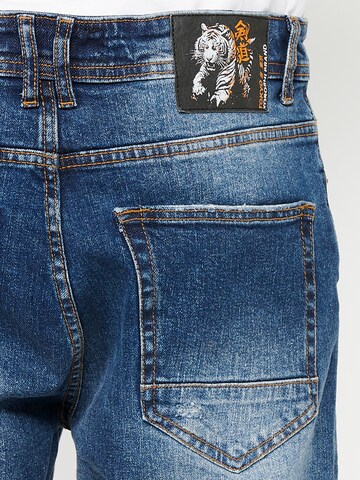 KOROSHI Regular Jeans in Blauw