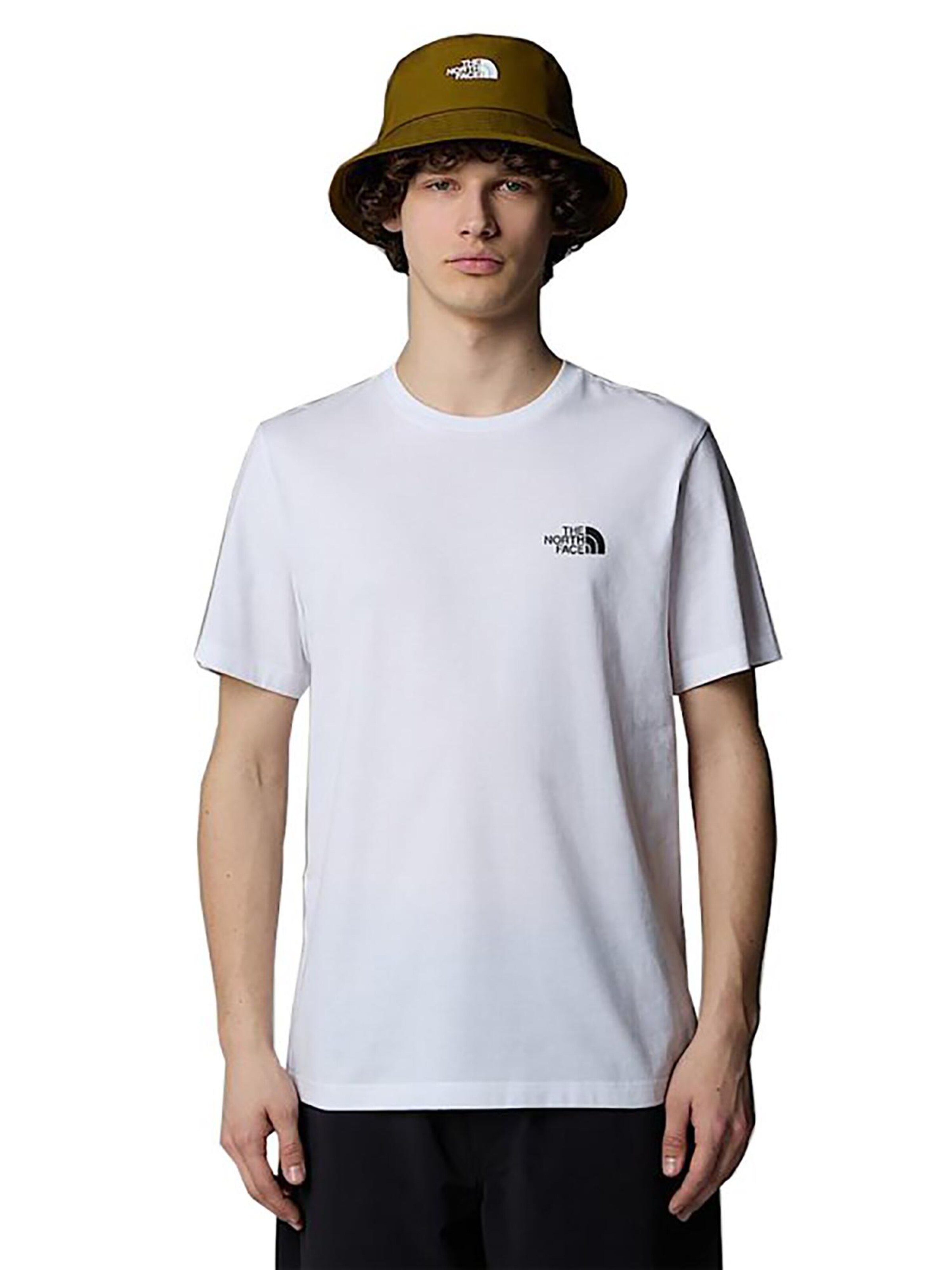 THE NORTH FACE Shirt 'Simple Dome'‌‌‌‌‌ in Weiß: Vorderseite
