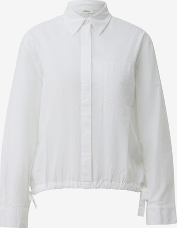 Chemisier s.Oliver en blanc : devant
